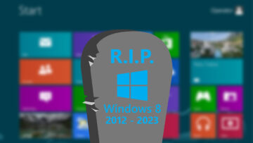 Windows 8 ist gestorben - ein Tribut zum Abschied